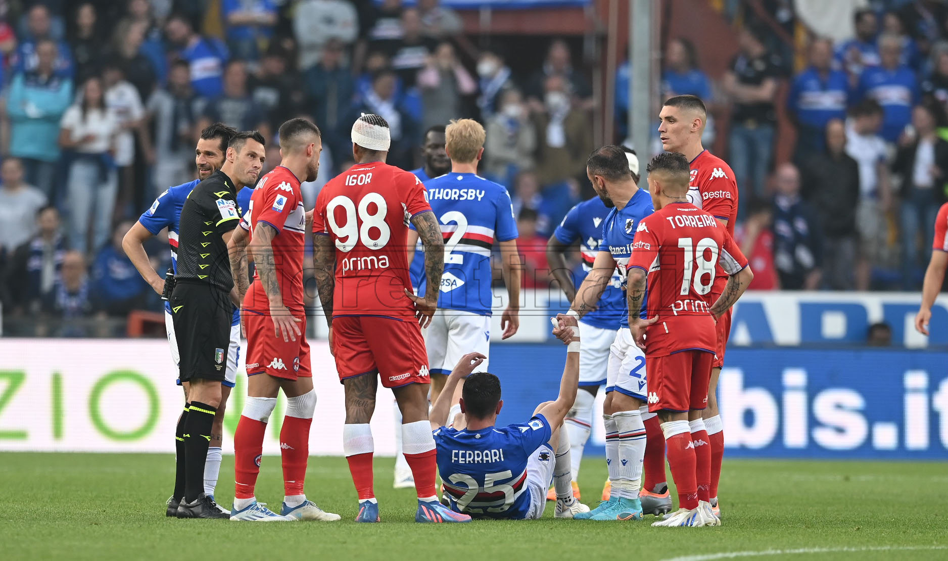 Samp-Fiorentina, squadre a confronto: dati pessimi per il Doria, davanti e dietro