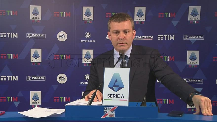 Casini: "Serie A a 18 squadre? È prematuro parlarne"