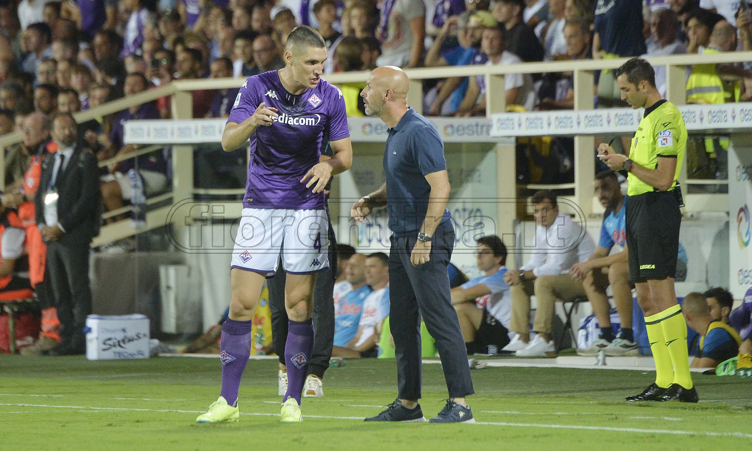 Milenkovic ok, ma parte in panchina. Igor-Quarta la coppia centrale viola contro il Verona