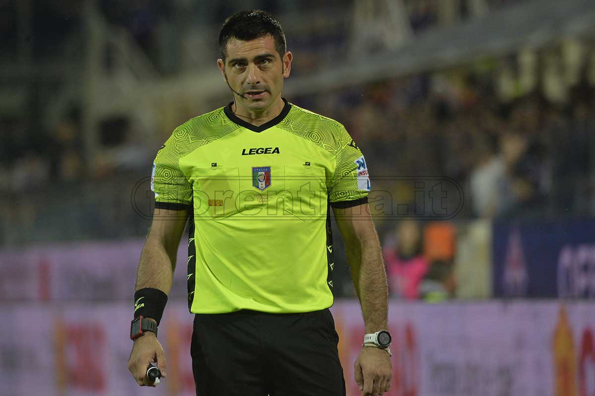 Designazioni arbitrali, Inter-Fiorentina: a San Siro arbitra Maresca. Marini al Var