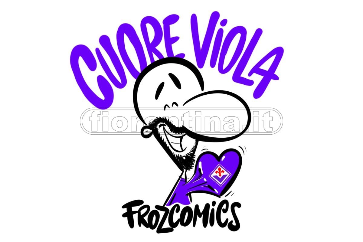 La vittoria della Fiorentina contro il Braga nelle vignette di Frozcomics