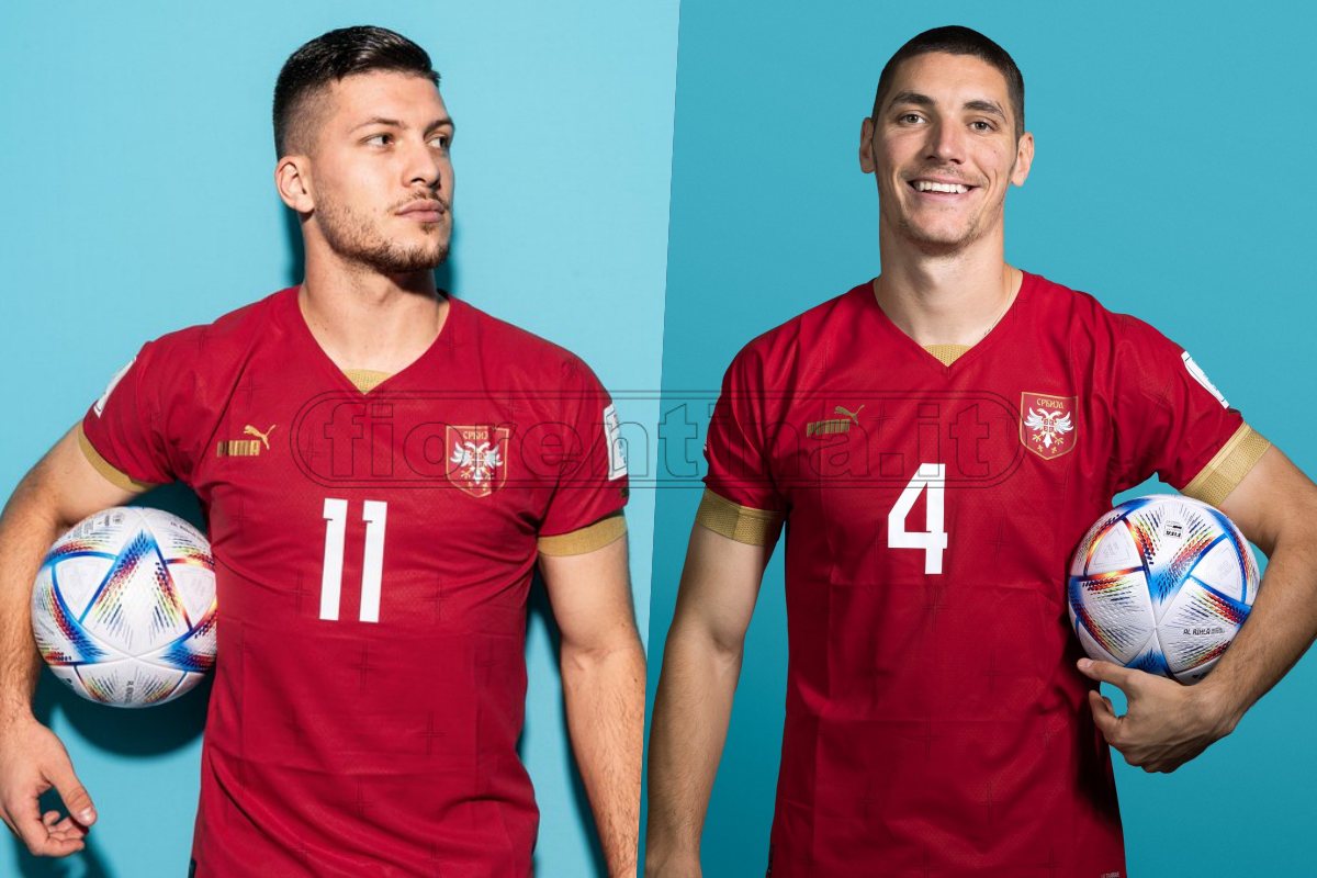 Nazionali, Serbia: tra i pre convocati i viola Nikola Milenkovic e Luka Jovic