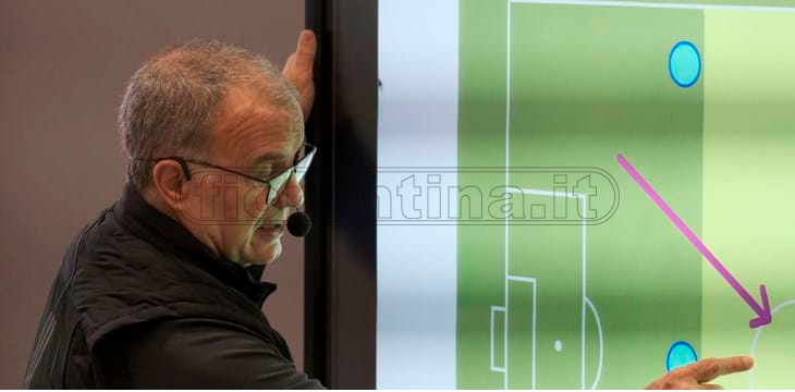 A lezione con... Bielsa. A Coverciano il 'Loco' sale in cattedra. Presente anche il viola Aquilani