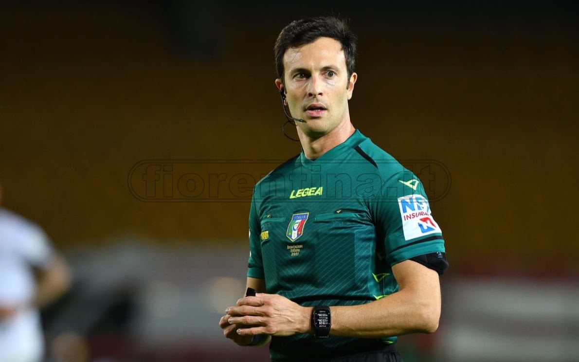 Coppa Italia, sarà Paterna a dirigere Fiorentina-Samp. Di Martino e Mazzoleni al VAR