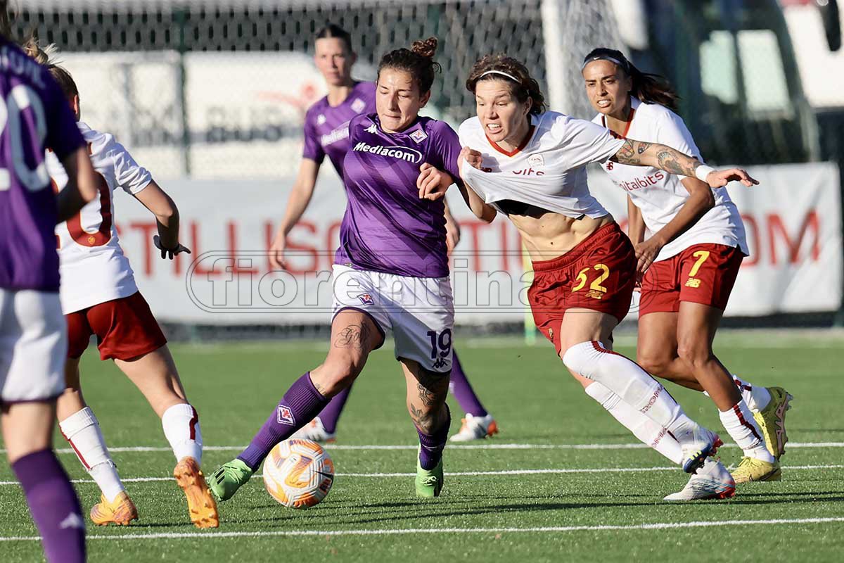 Femminile, Fiorentina-Roma 1-7: le immagini nella fotogallery di VI.IT
