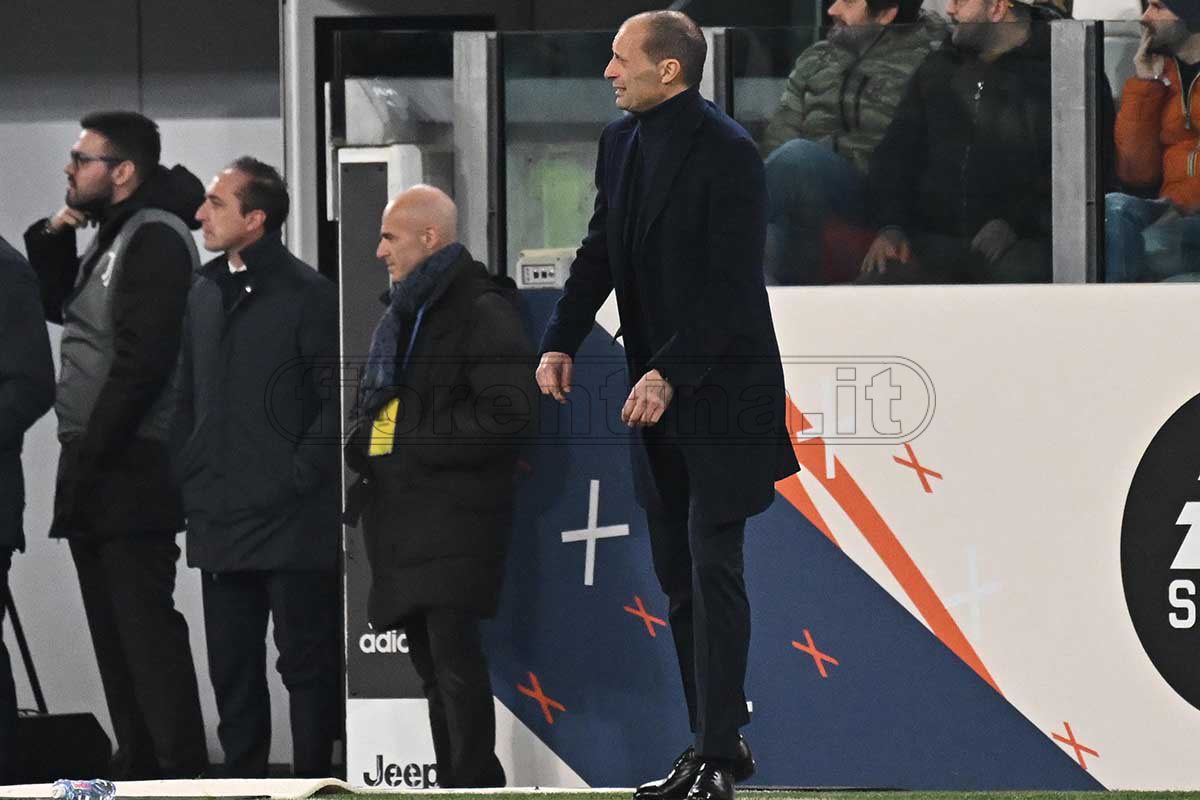 Allegri: "Giocare con la Fiorentina è sempre difficile. Mi sono arrabbiato per alcuni fischi"