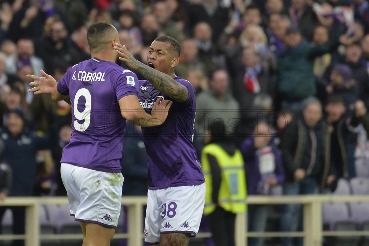 Salvati da Cabral. Ma la classifica della Fiorentina comincia a preoccupare