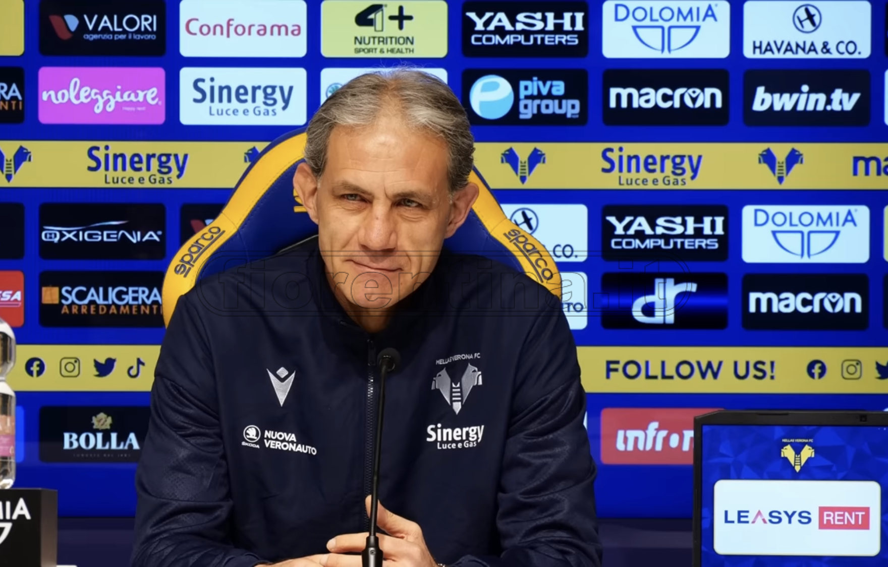 Zaffaroni: “La Fiorentina resta una squadra forte. Faraoni recuperato al 100%”