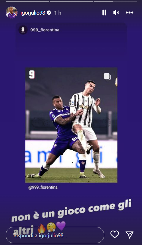 Igor suona la carica in vista della Juve: "Non è una partita come le altre" (FOTO)