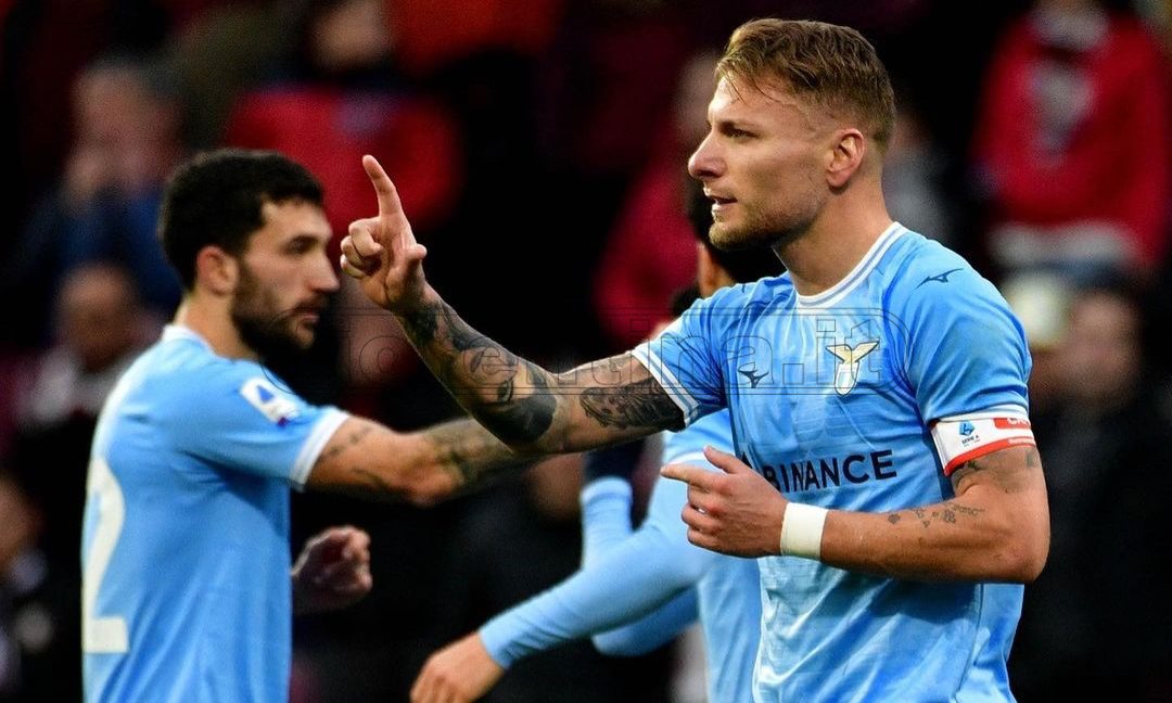 Serie A, la Lazio vince 0-2 in casa della Salernitana