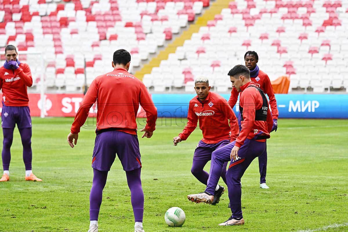 Fiorentina, il programma di oggi