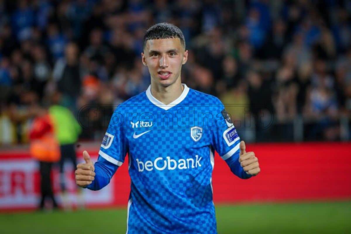 Occhi viola sul marocchino El Khannouss: il talento del Genk continua a crescere. La Fiorentina c’è