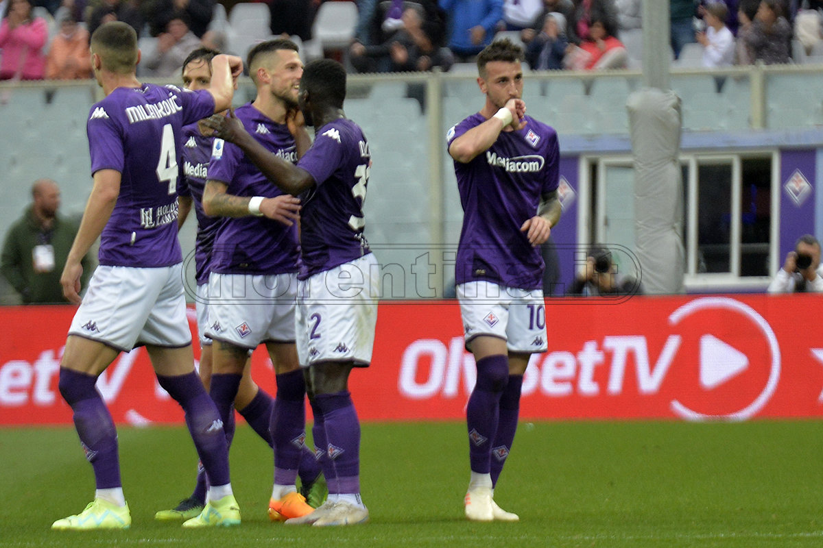Fiorentina, cooperativa del gol: solo l’Atalanta in rete con più uomini in Serie A. E c’è ancora chi può timbrare