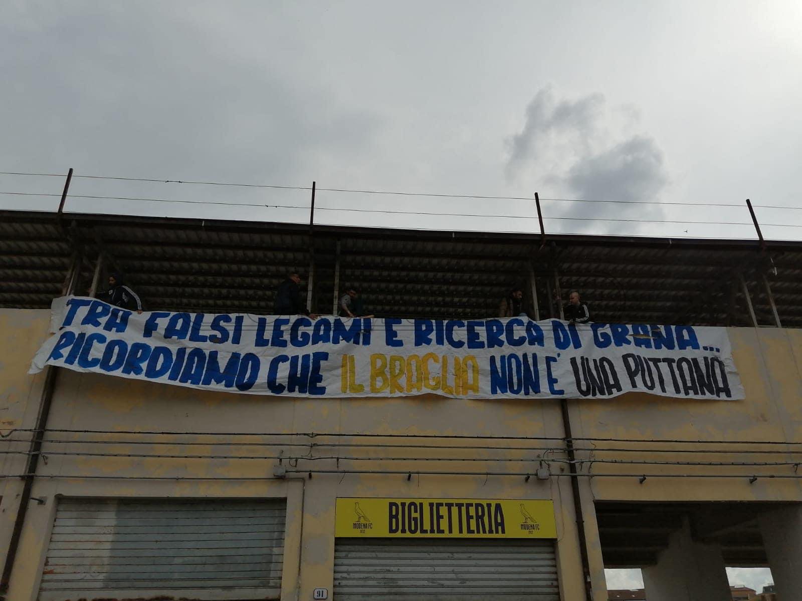Modena, i tifosi contro l'ipotesi Fiorentina: "Il Braglia non è una p*****a"