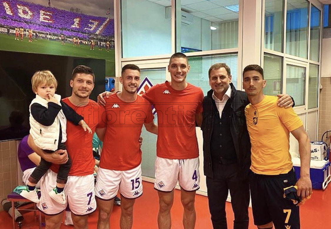 Fiorentina-Sampdoria: al Franchi presente anche Zivkovic, assistente del ct della Serbia Stojkovic (FOTO)