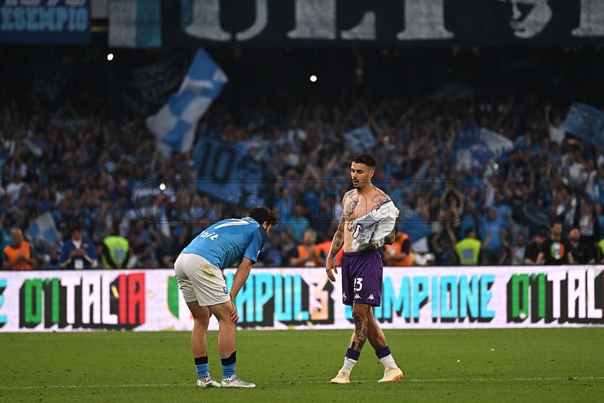 Le immagini di Napoli-Fiorentina nella fotogallery di VI.IT