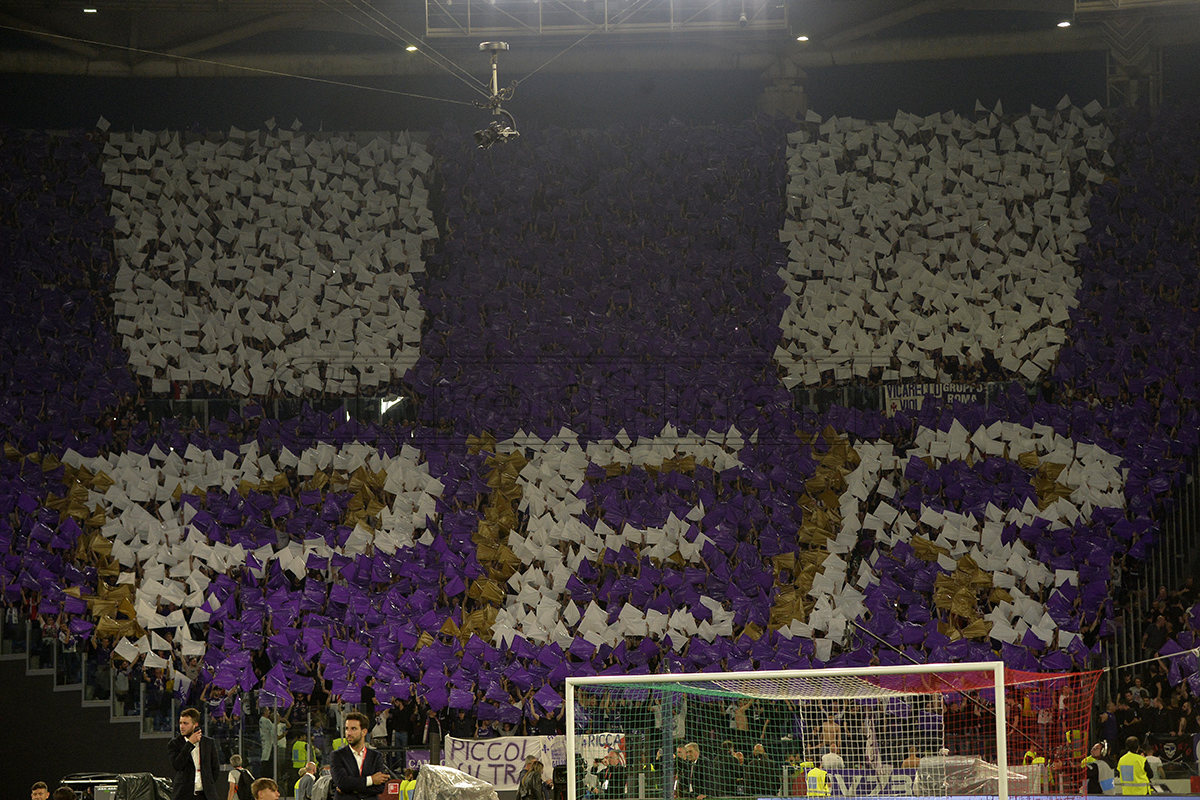 IND. VI.IT - Coreografia spettacolo per la Fiorentina. Era legata alle due precedenti (FOTO)