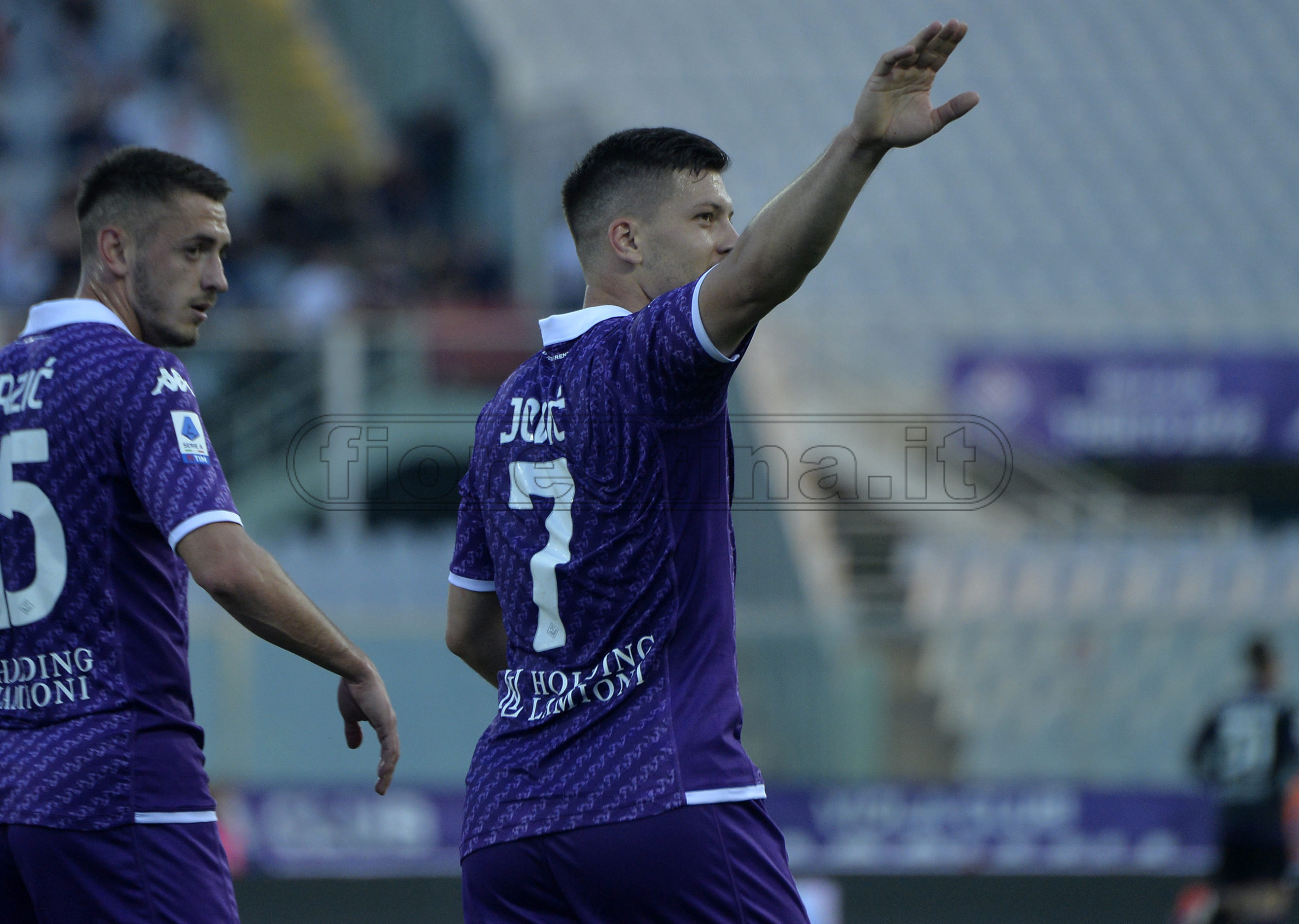 Jovic, un gol per dimenticare Roma. Messaggio a Italiano
