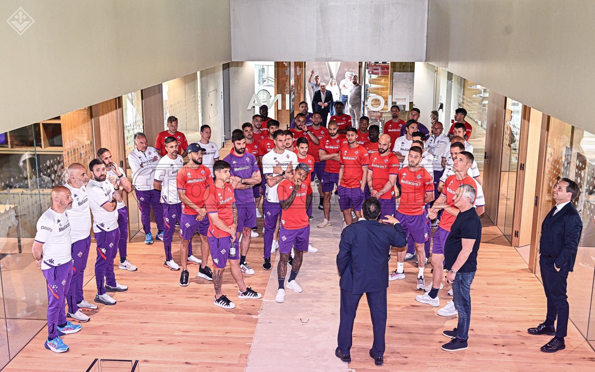 Fiorentina, oggi visita per tutto il gruppo al Viola Park (FOTO)