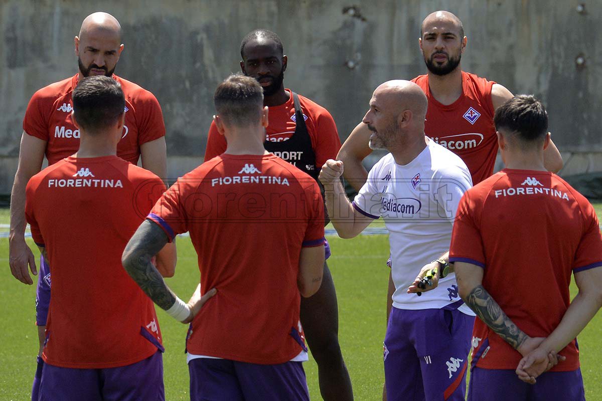 Rifinitura al Franchi per la Fiorentina alla vigilia del Sassuolo. Focus anche sui rigori