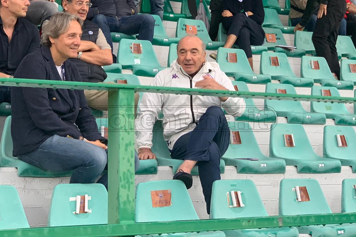 Commisso, Barone, Pradè e... Bianco a seguire Fiorentina-Roma di Primavera (FOTO VI.IT)