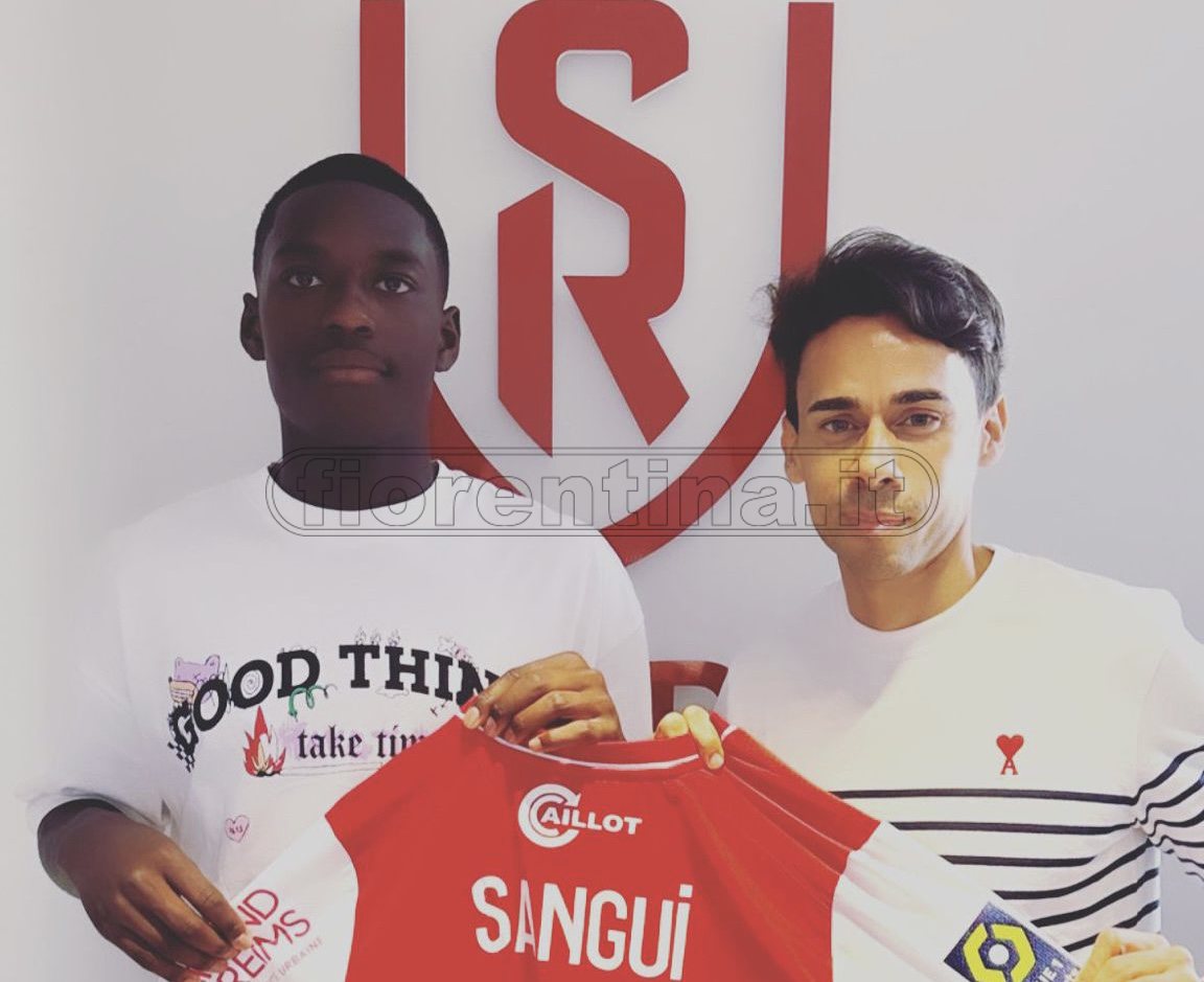 Il giovane Sangui rinnova col Reims, ma la Fiorentina resta interessata