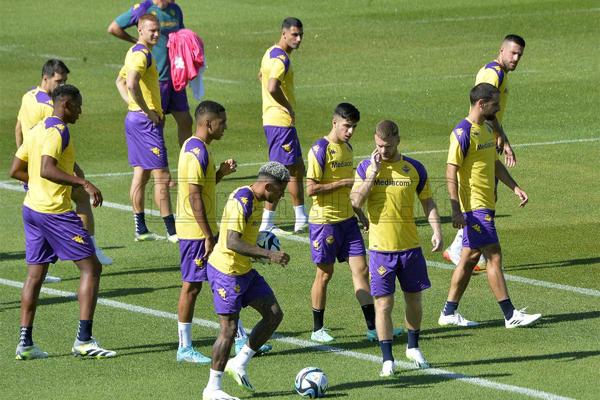 Fiorentina, il programma di oggi