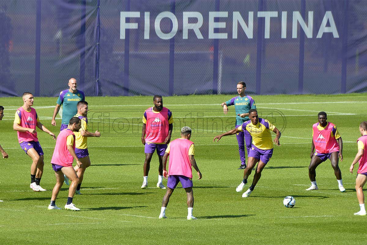 Fiorentina-Rapid Vienna, il programma della vigilia. Rifinitura domattina al Viola Park