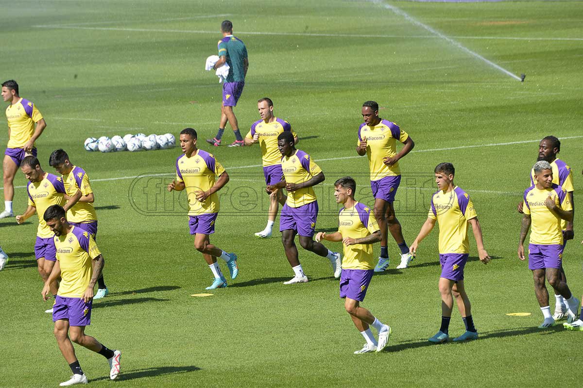 Fiorentina, il programma di oggi