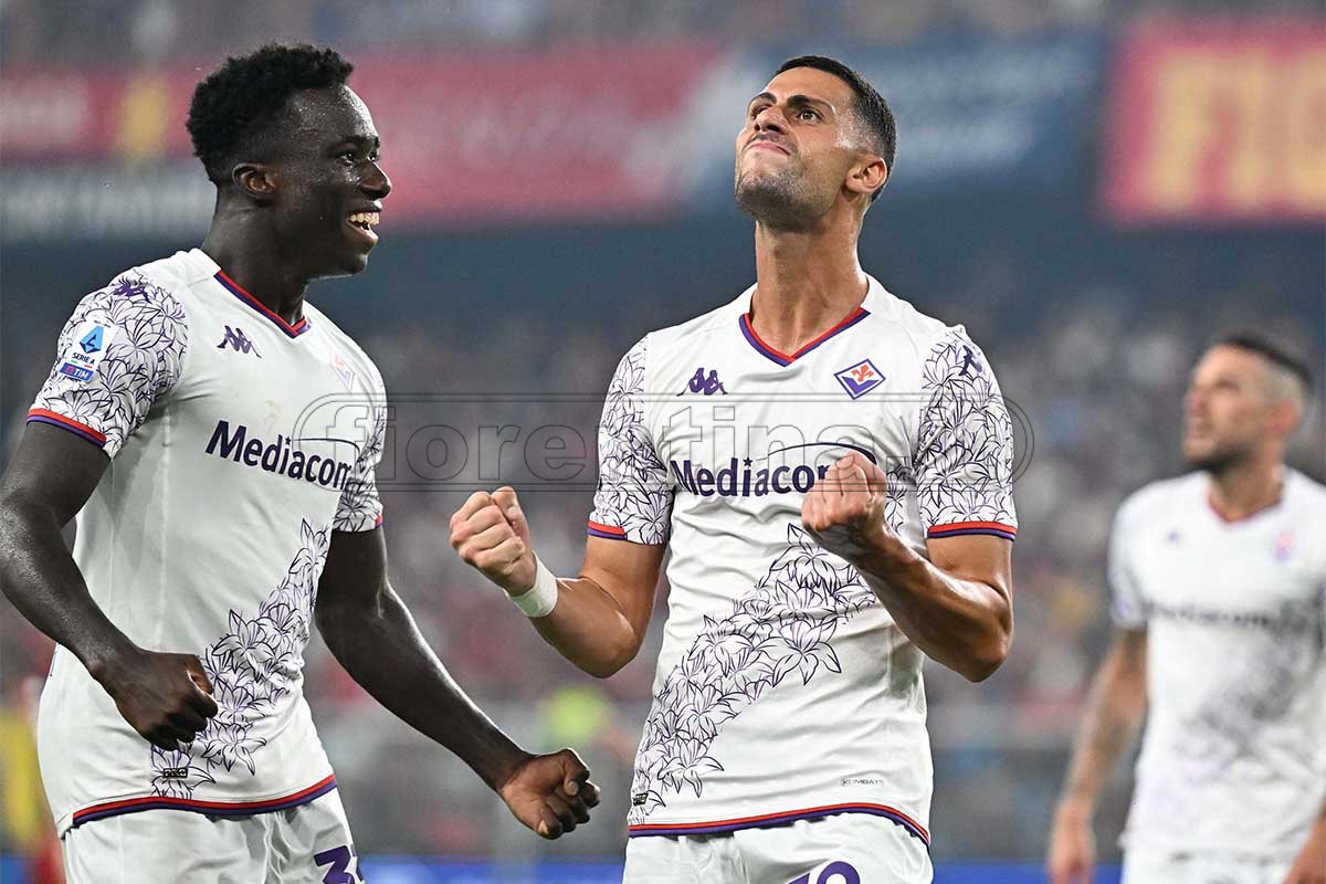 Fiorentina bella, vincente e farcita di qualità: poker al Genoa e partenza da sballo