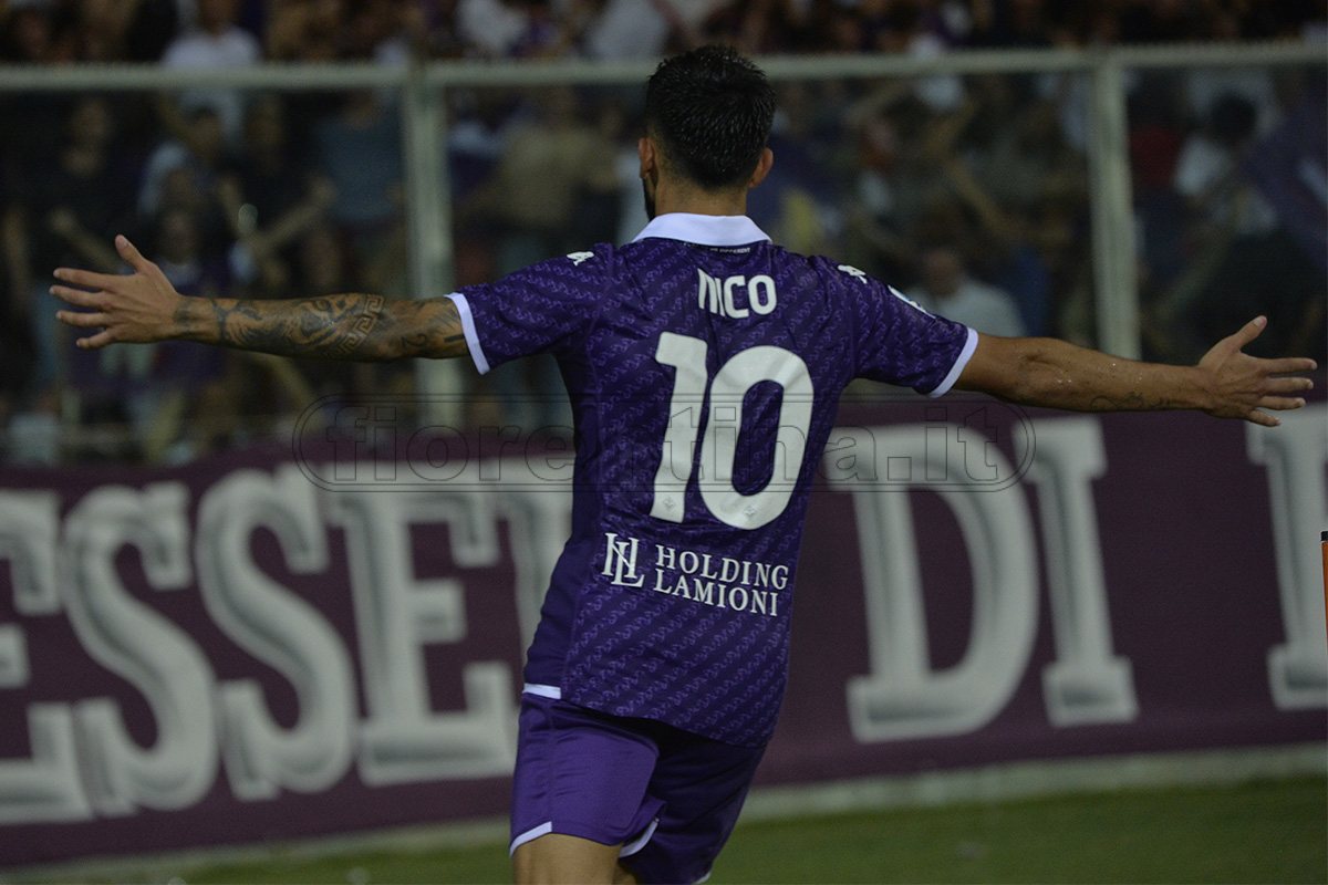 Fiorentina 10 e gode. Nico Gonzalez è l'eroe di una serata epica
