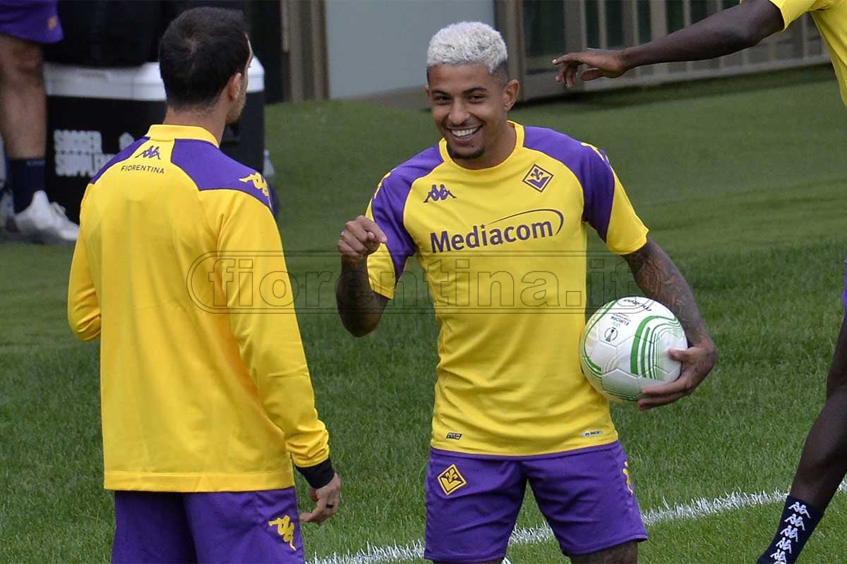 Anche Dodo al Viola Park: il terzino brasiliano continua a correre sul campo (VIDEO VI.IT)