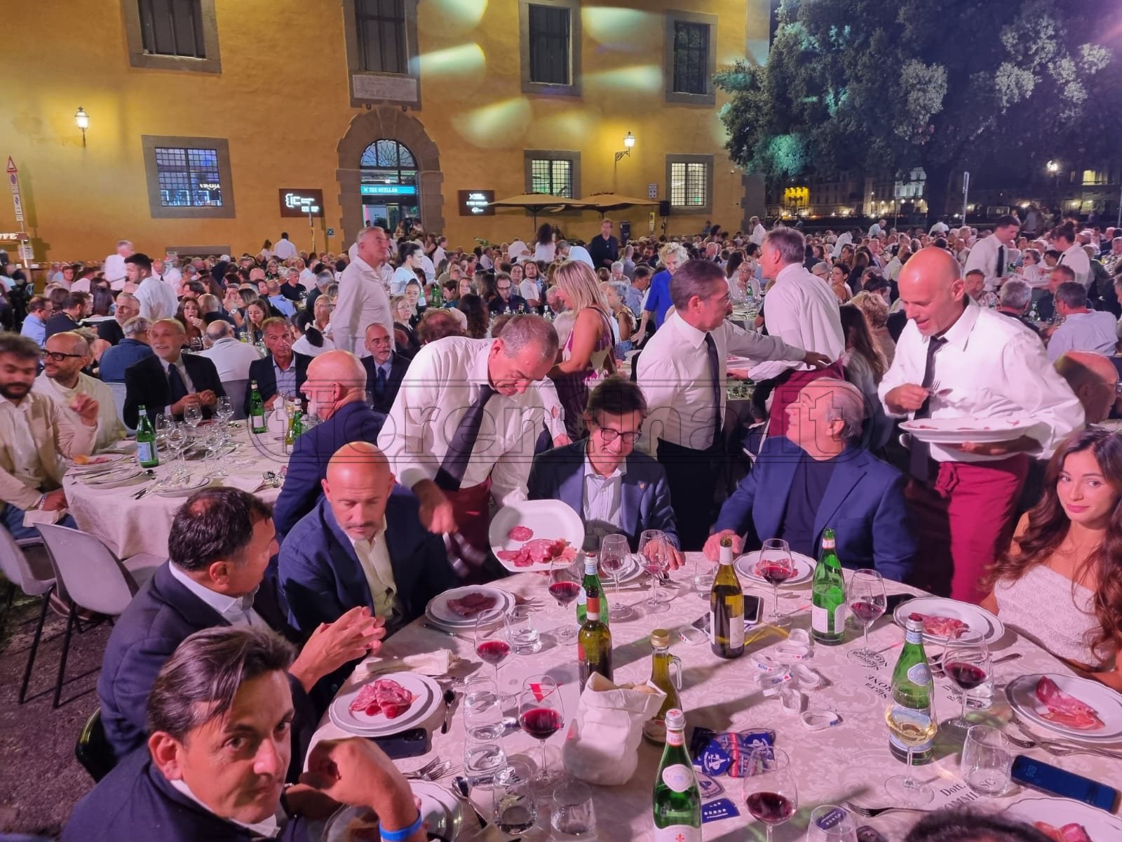 Torrino d'Oro: Commisso, Barone e Italiano al tavolo con il Sindaco Nardella (FOTO VI.IT)