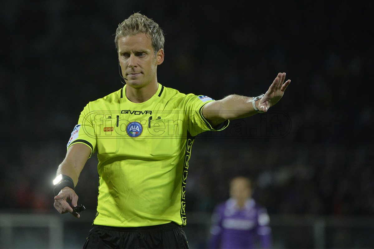 Bologna-Fiorentina, arbitra Chiffi. Al Var Doveri