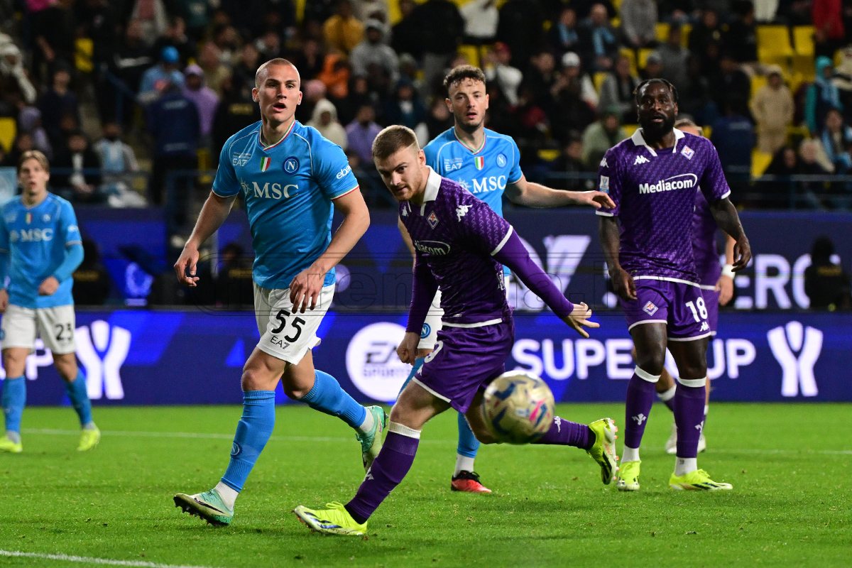 Le immagini di Napoli-Fiorentina nella fotogallery di VI.IT