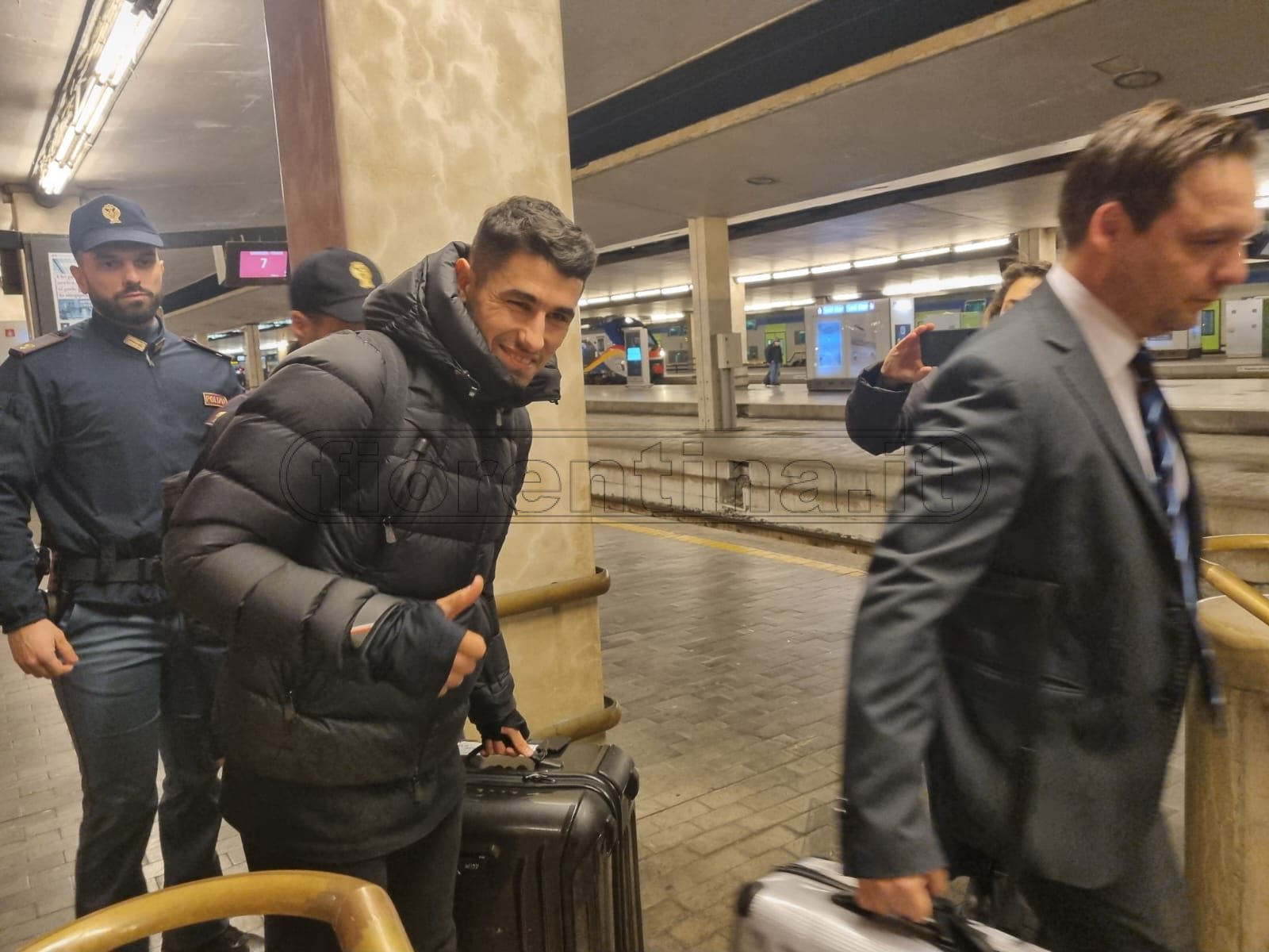 Faraoni è a Firenze: "Contentissimo di essere qui. Sono pronto" (FOTO e VIDEO VI.IT)