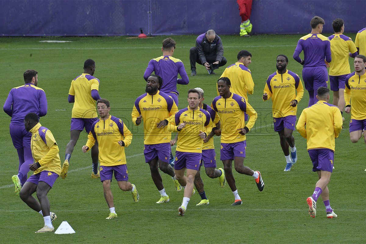 Fiorentina, il programma di oggi: allenamento pomeridiano verso il Milan