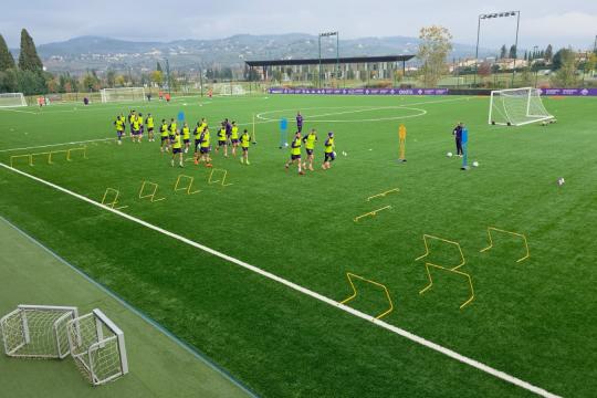 Dal Viola Park: rifinitura sul campo sintetico, tre assenti nel gruppo di Vanoli